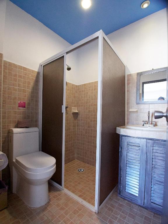 Koupelna v ubytování Hotel Tabasco Rio