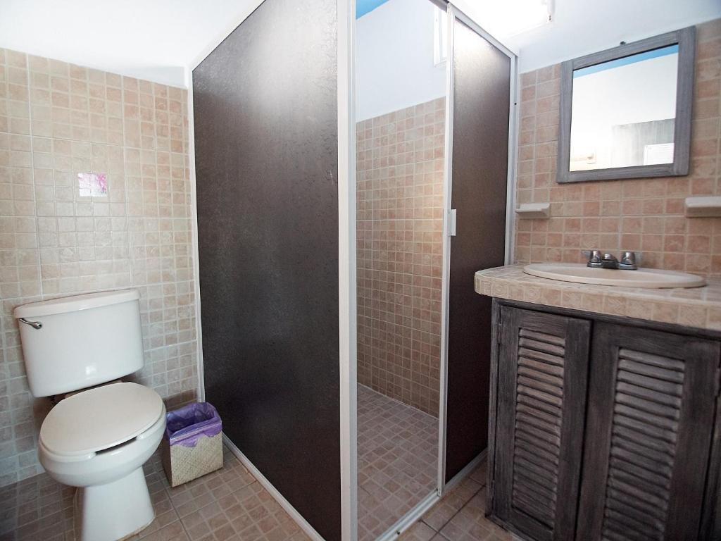 Koupelna v ubytování Hotel Tabasco Rio