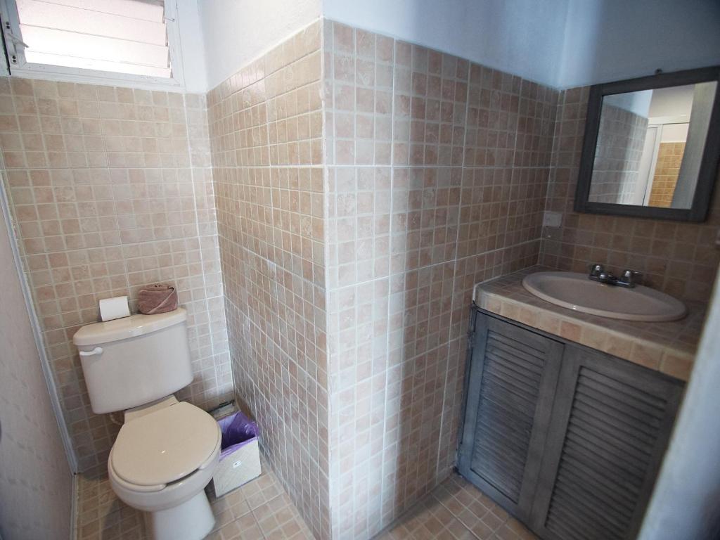 Koupelna v ubytování Hotel Tabasco Rio