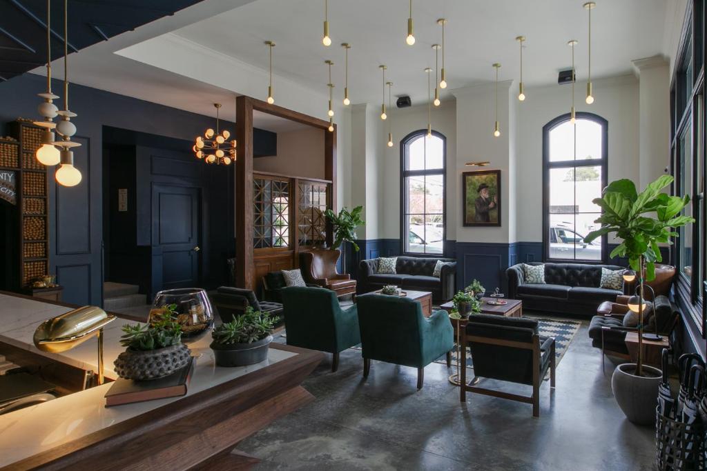 Posezení v ubytování Atticus Hotel