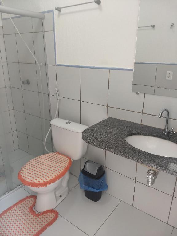 Koupelna v ubytování Porto dos Lencóis - Chalé Tipo Apartamento