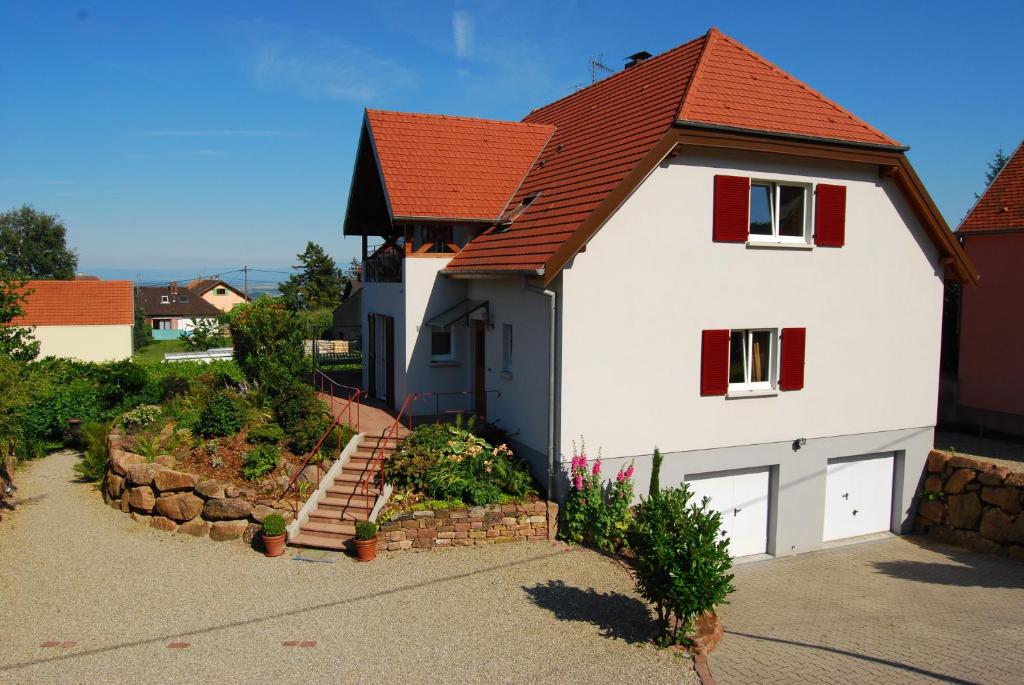 Budova, kde se bed and breakfast nachází
