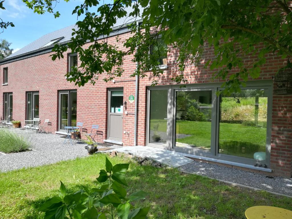 Zahrada ubytování B&B Les Lits de Nohaipré
