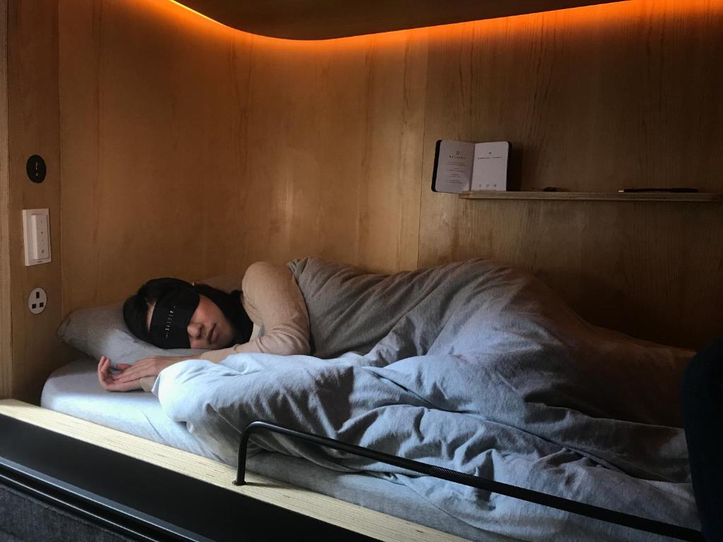 Krevet ili kreveti u jedinici u okviru objekta SLEEEP HKG Gough St
