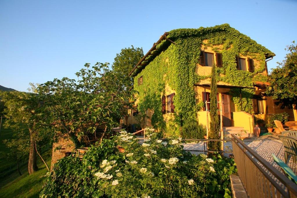 Zahrada ubytování B&B Le Due Volpi