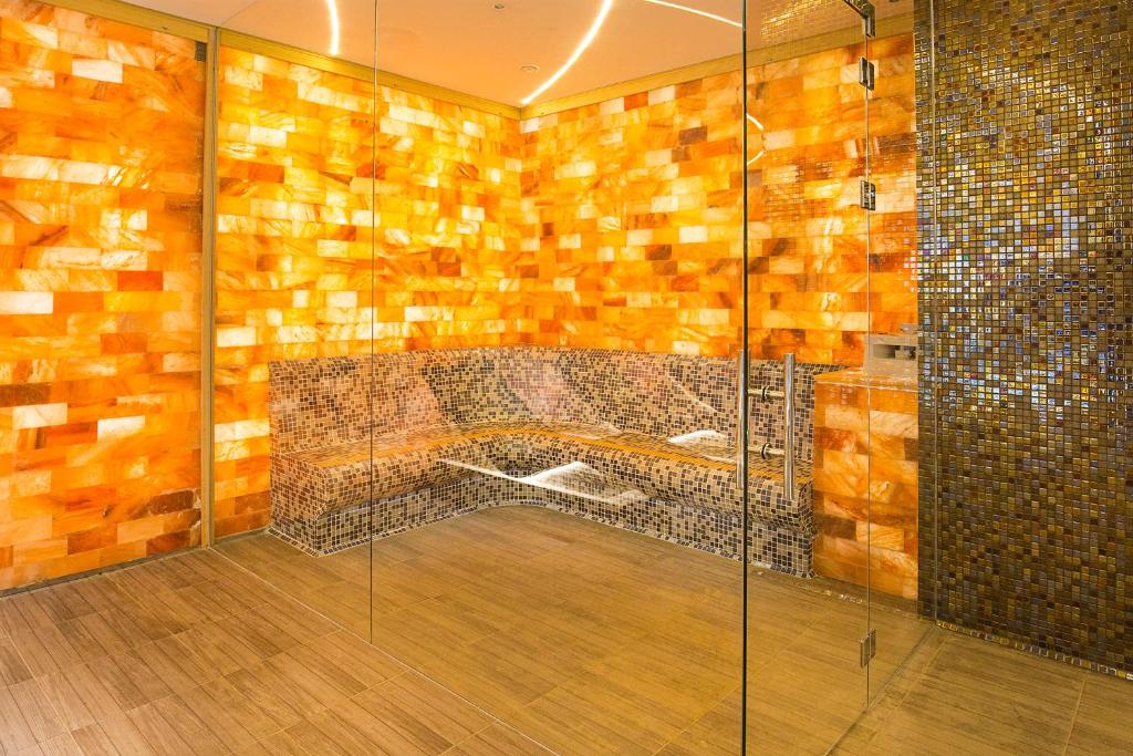 Kupatilo u objektu A Hoteli - Grand&Sky Hotel Tornik