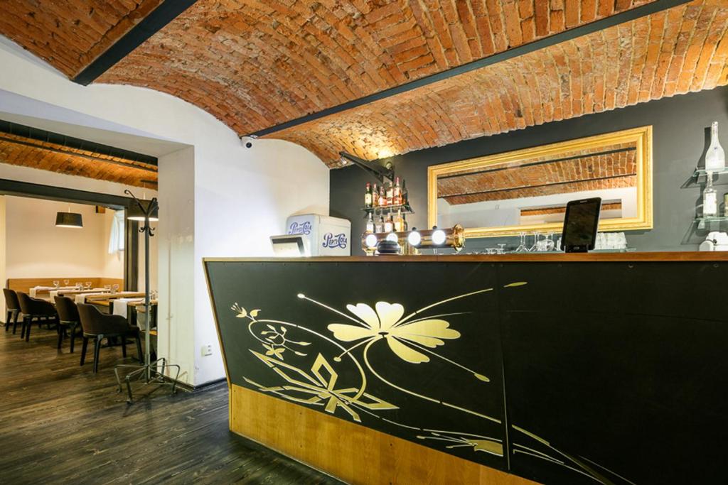 Pytloun Self Check-in Hotel Liberec酒廊或酒吧区