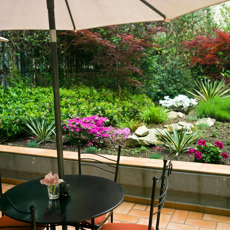 Zahrada ubytování Hotel Roma Prague