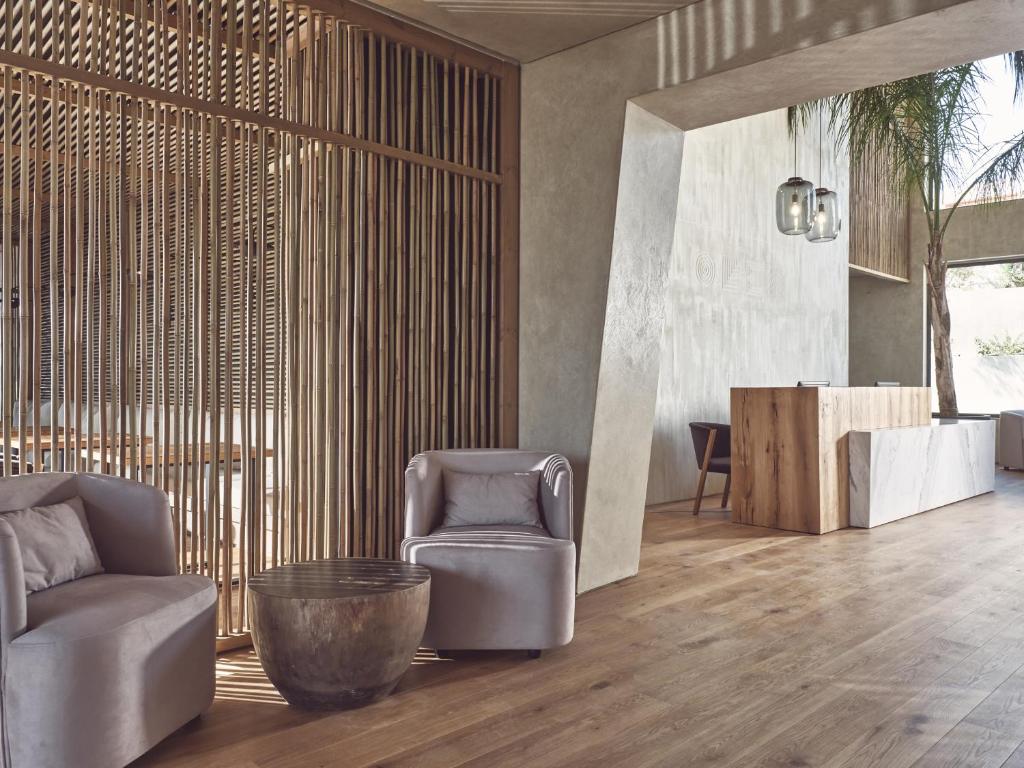 Posezení v ubytování Olea All Suite Hotel, a Member of Design Hotels