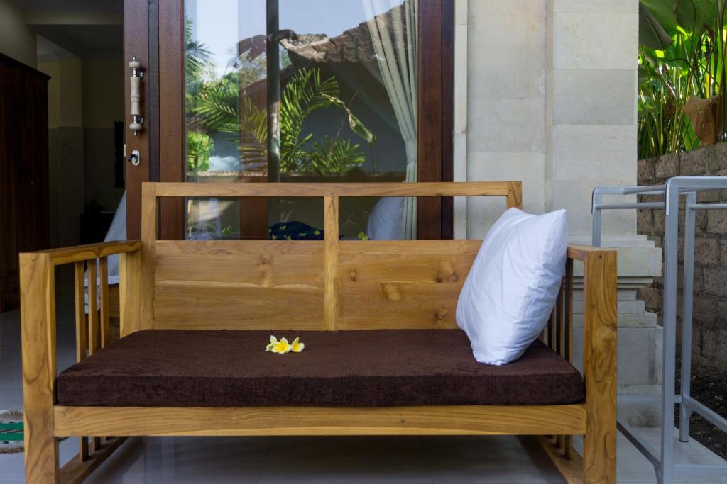 Posezení v ubytování Eka Bali Guest House