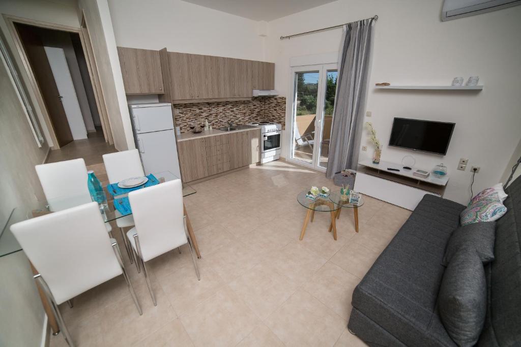 Kuchyň nebo kuchyňský kout v ubytování Veranta Flat