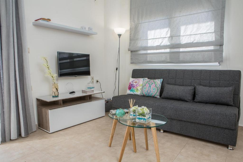 TV a/nebo společenská místnost v ubytování Veranta Flat