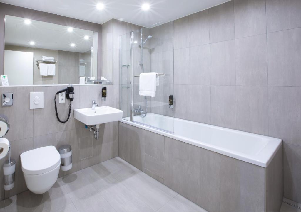 Koupelna v ubytování Ocak Aparthotel