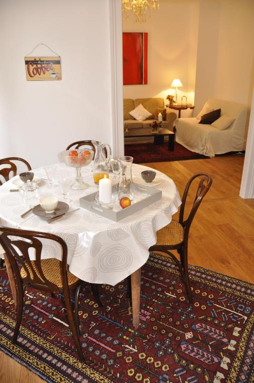 Posezení v ubytování La Maison des Fontaines d'Alsace
