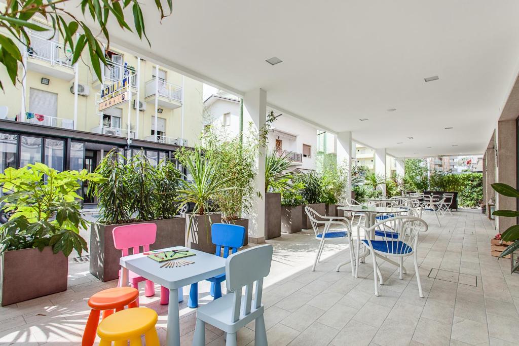 Restaurace v ubytování Hotel Eugenio