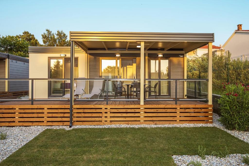Zahrada ubytování Mobile Homes Sanmar
