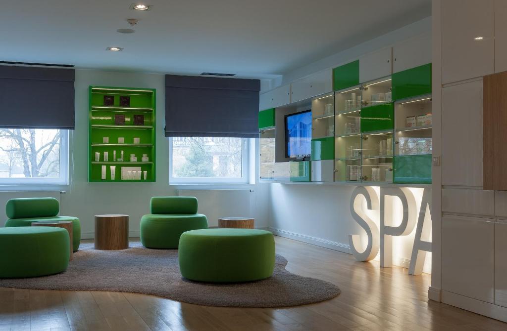 Posedenie v ubytovaní Apartamenty Ciechocinek SPA