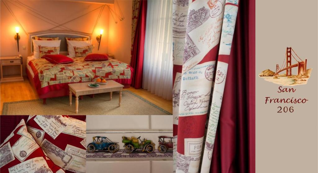 Postel nebo postele na pokoji v ubytování Hotel Henry