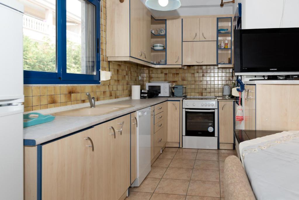 Zdjęcie z galerii obiektu Pelagos Apartment w mieście Keramotí