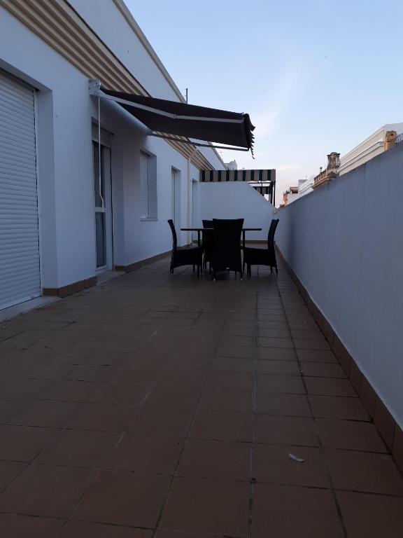 Balkon lub taras w obiekcie Marelena