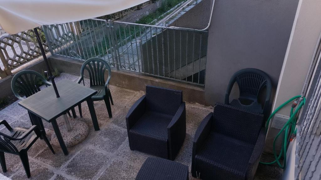 Posezení v ubytování B&B Verrazzano affittacamere