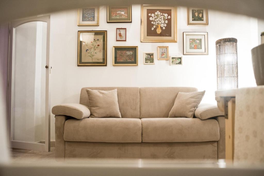 Posezení v ubytování Al Caveau - Holiday House