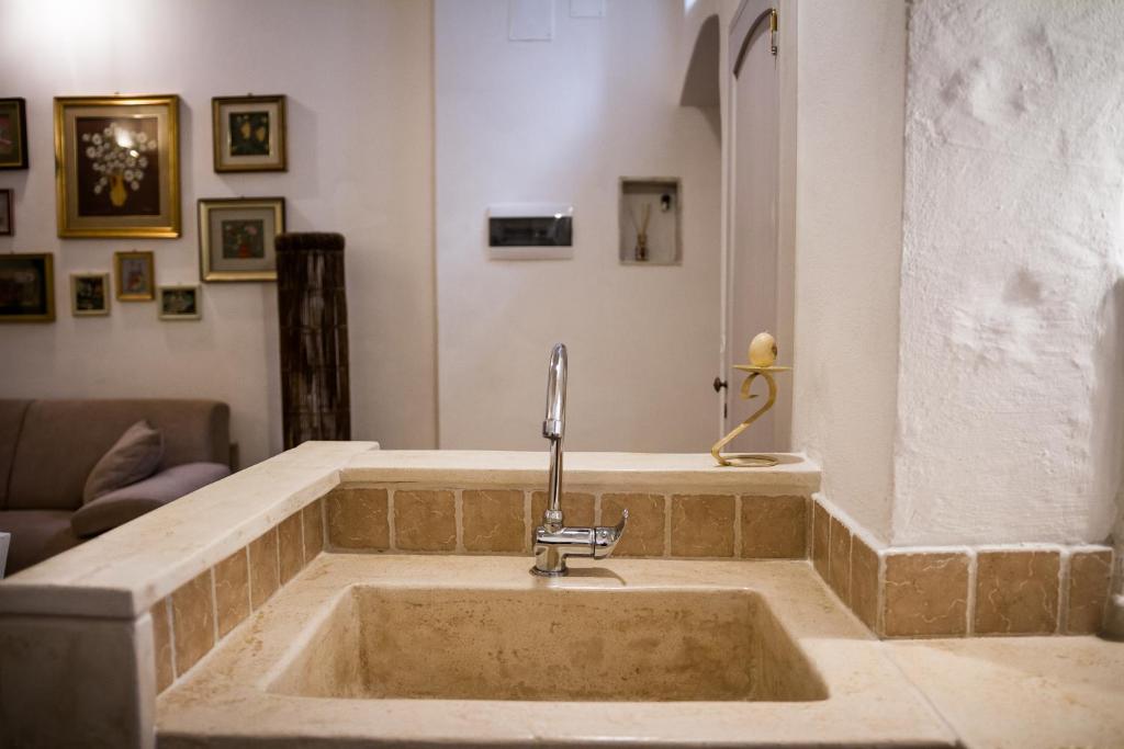 Koupelna v ubytování Al Caveau - Holiday House