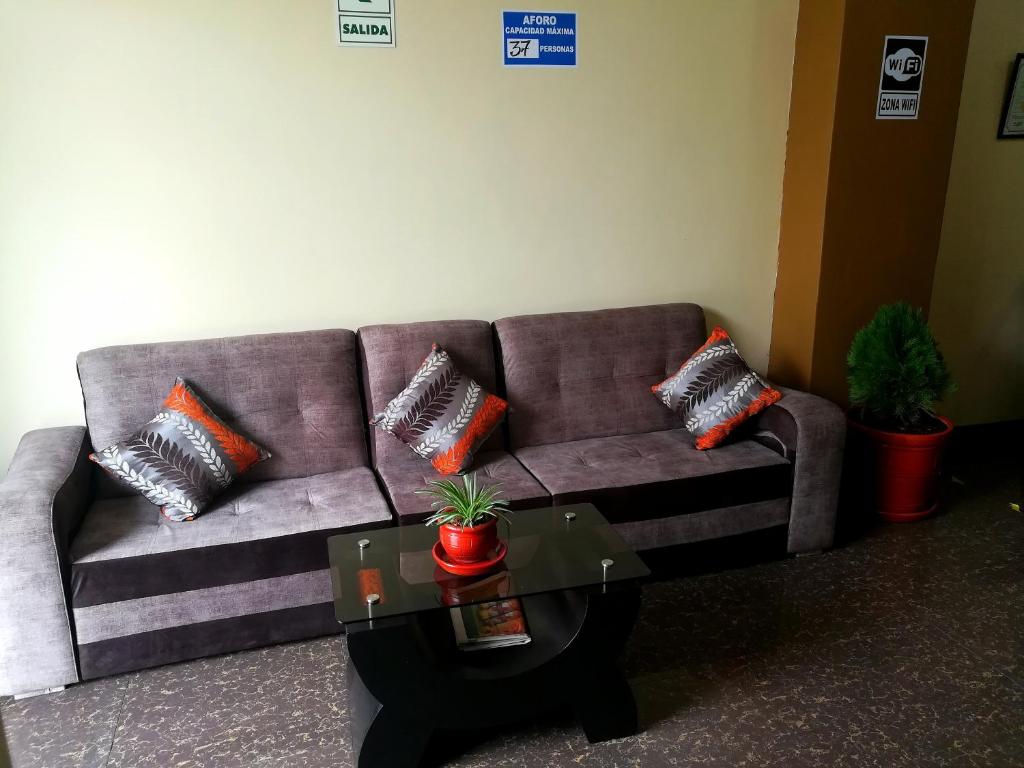 Posezení v ubytování Hospedaje Central Piura