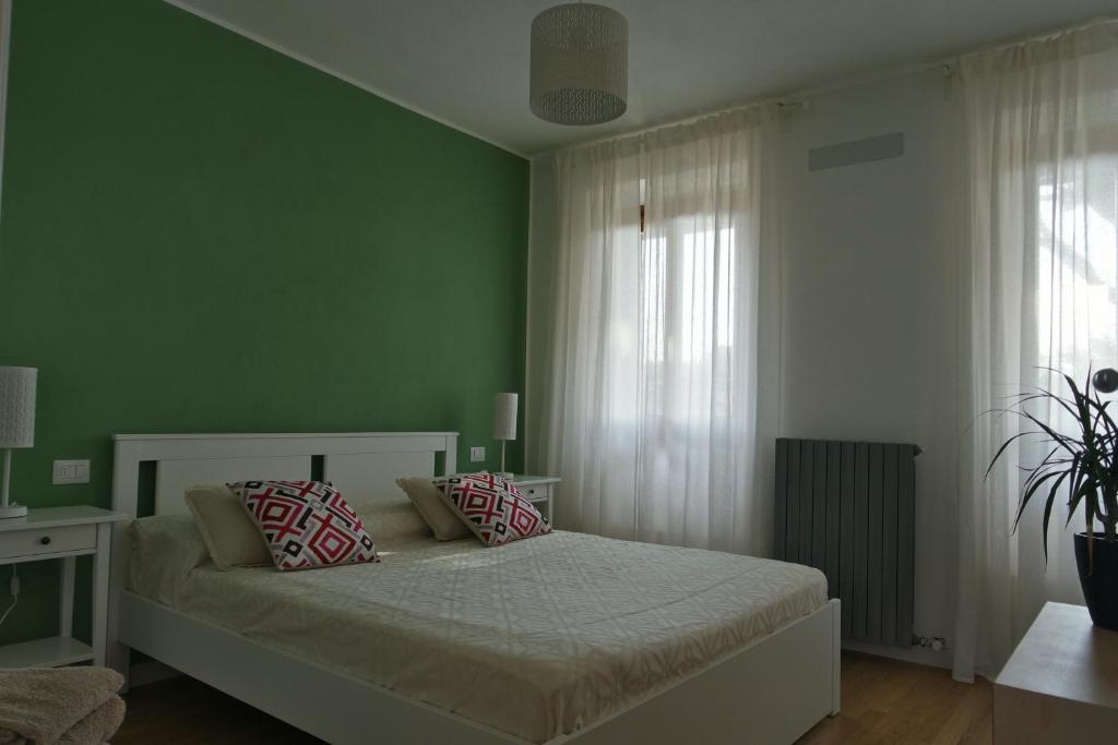 Postel nebo postele na pokoji v ubytování Ca' Cornello