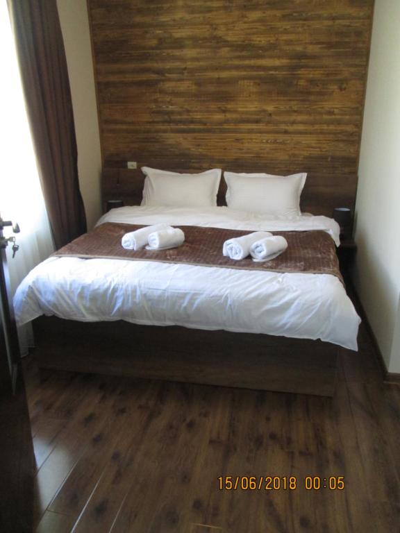 Letto o letti in una camera di Guesthouse Elli & Cottages