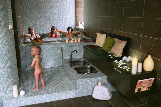 Děti v ubytování Penzion a relax centrum Andělka