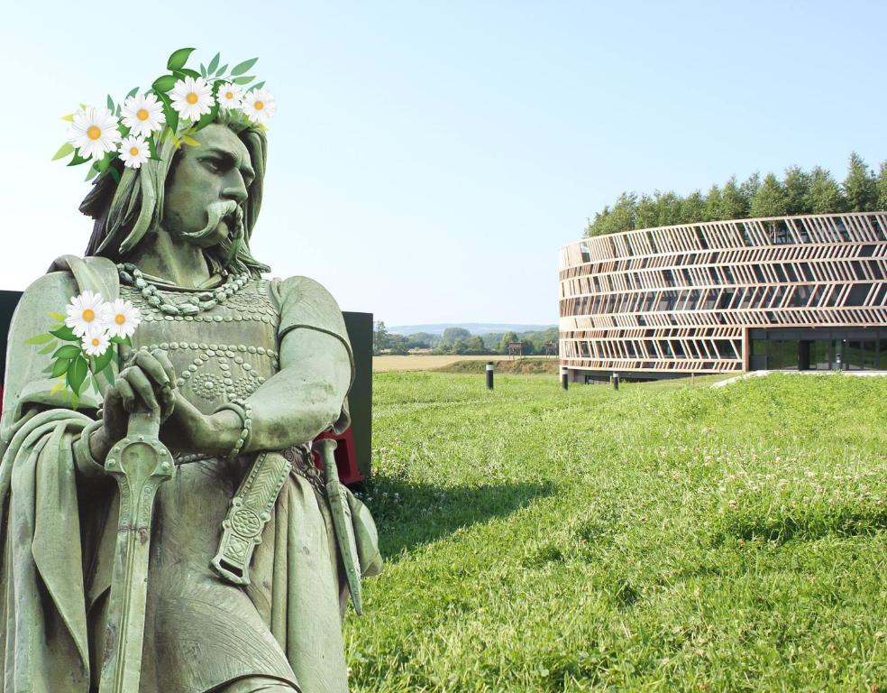 Zahrada ubytování Chambres sous les vignes du Buttois