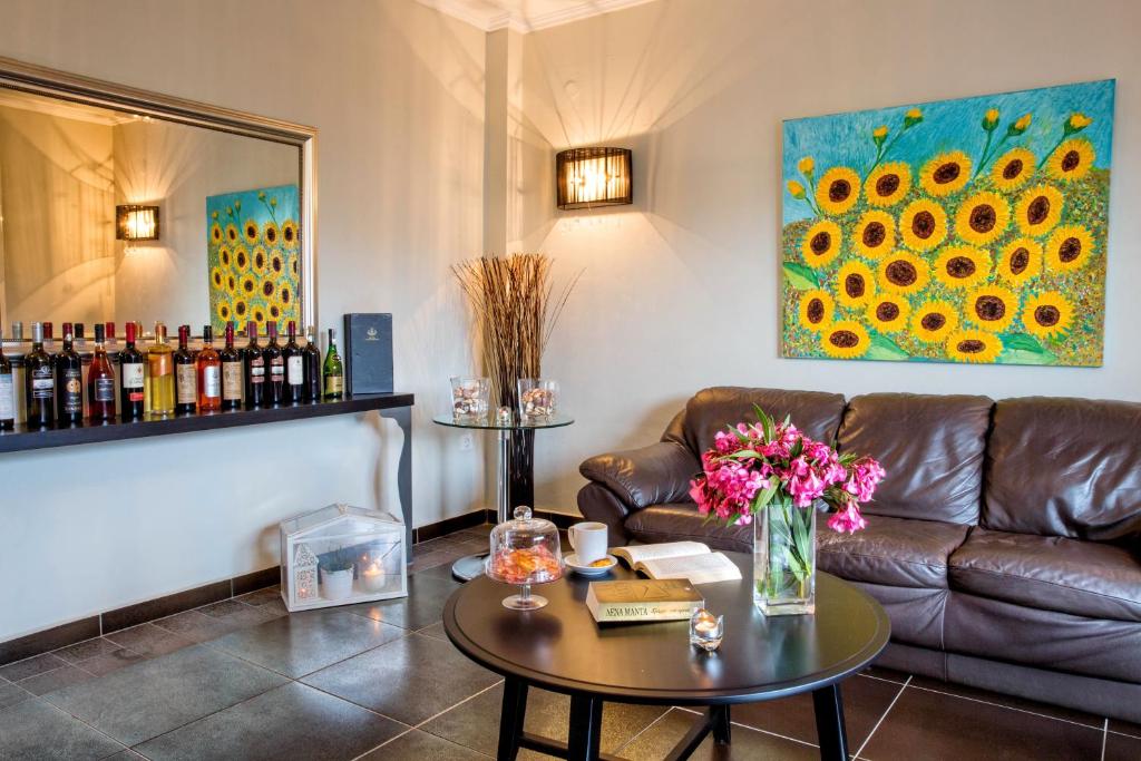 Nápoje v ubytování Golden Suites