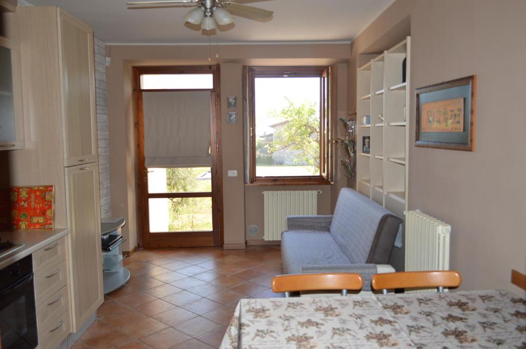 Posezení v ubytování Il Melograno b&b Apartament