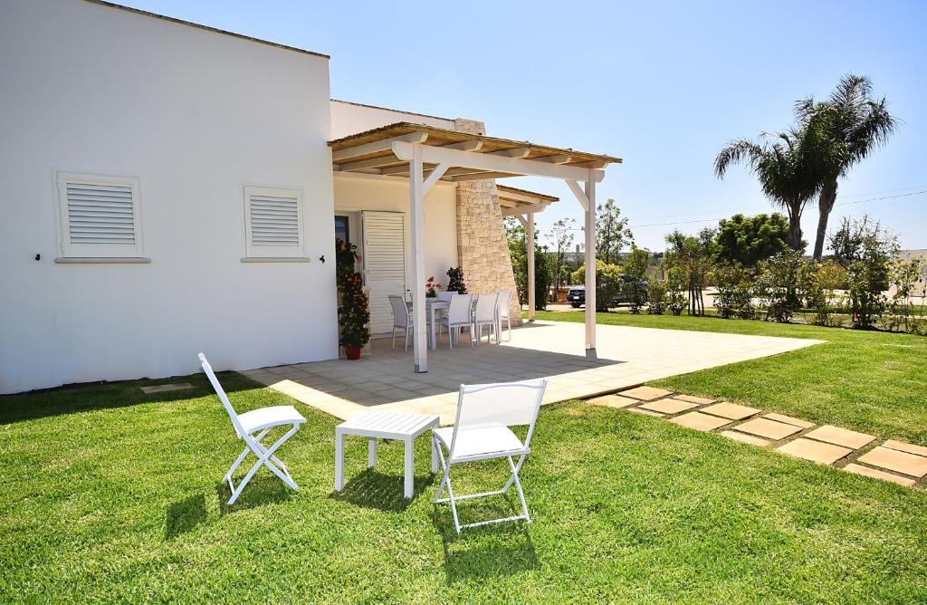 Zahrada ubytování Borgo Fiorito Relais