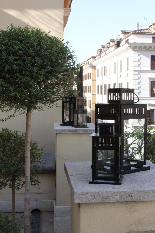 Balkón nebo terasa v ubytování Residenza Cavallini