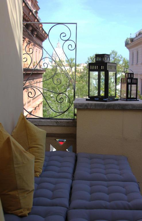Balkón nebo terasa v ubytování Residenza Cavallini