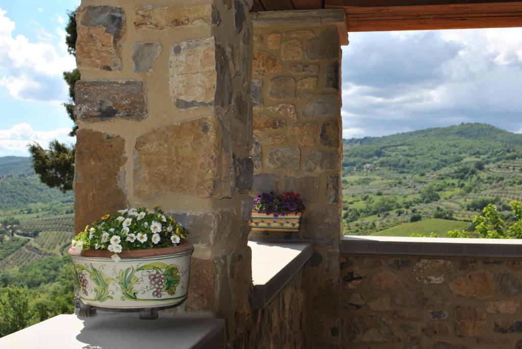 Nespecifikovaný výhled na hory nebo výhled na hory při pohledu z bed and breakfast