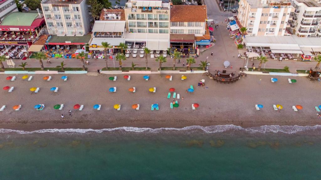 Nespecifikovaný výhled na moře nebo výhled na moře při pohledu z hotelu