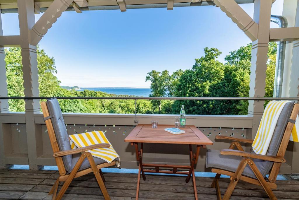 Balkón nebo terasa v ubytování Hotel Villa Halliger