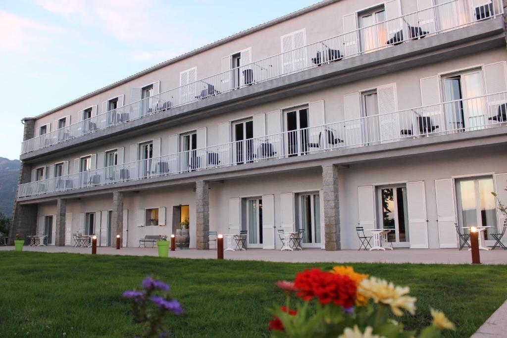 Budova, kde se hotel nachází