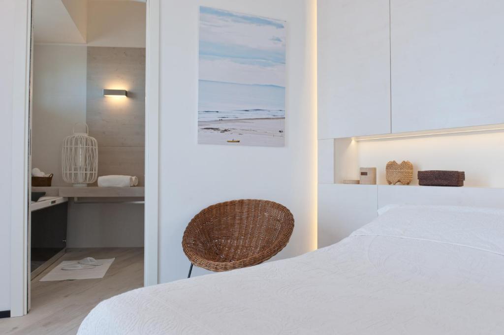 Postel nebo postele na pokoji v ubytování Hotel Torremaura