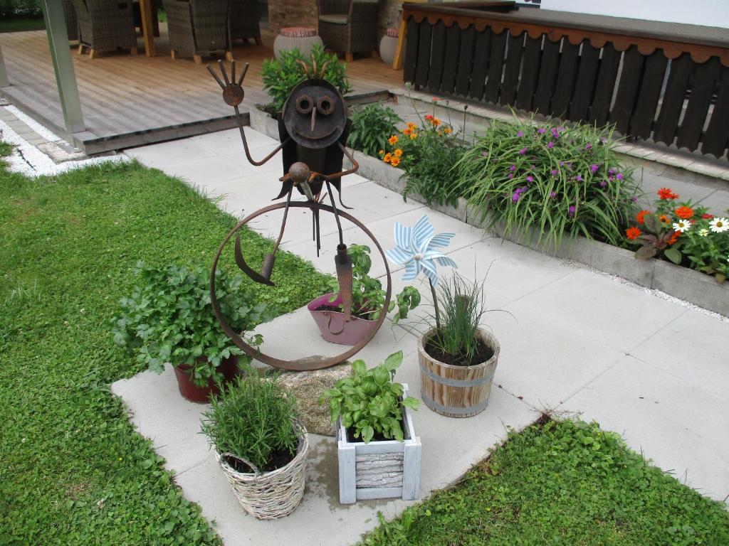 Zahrada ubytování Haus Moser