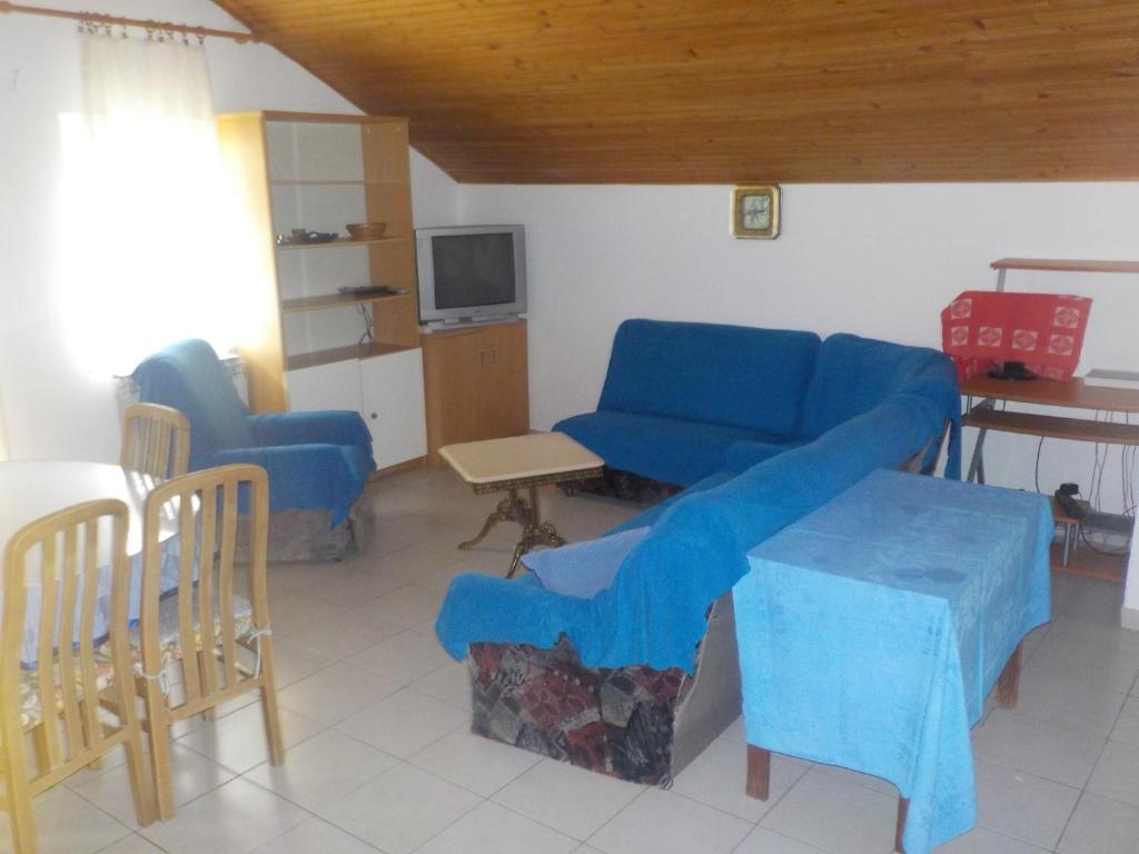 Posezení v ubytování Svetin Apartments