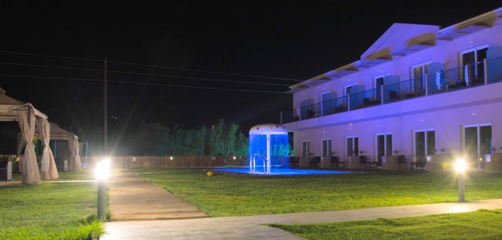 Zahrada ubytování Hotel Petros