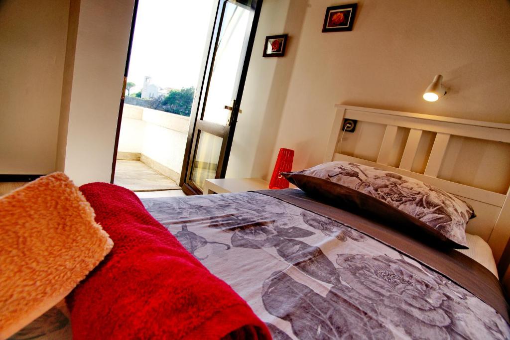 Posteľ alebo postele v izbe v ubytovaní Amazing sea views Veglia house