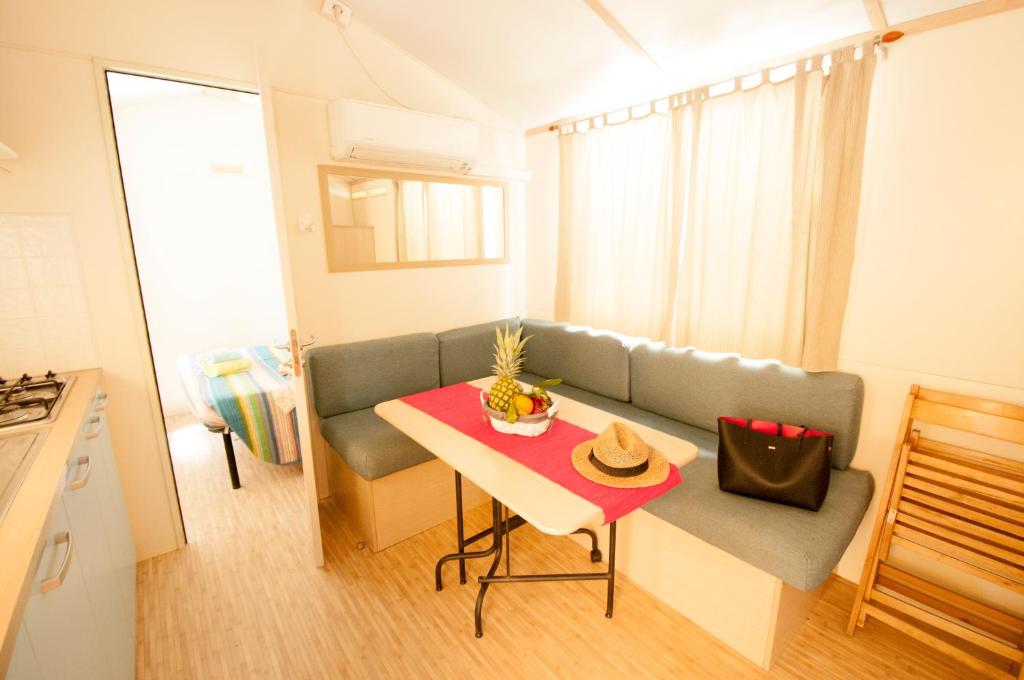 Istumisnurk majutusasutuses Camping Serenissima
