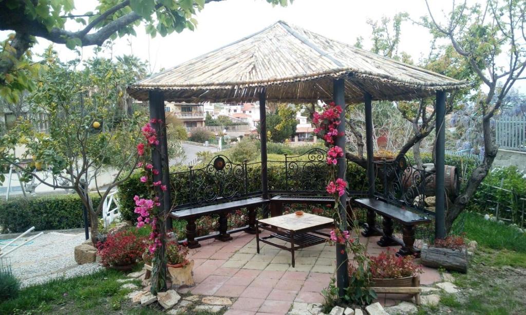 Zahrada ubytování B&B Magna Grecia