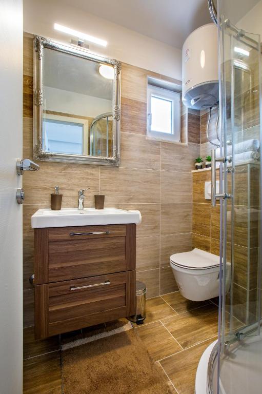 Kúpeľňa v ubytovaní Apartment Nives in the City Center - Free Parking