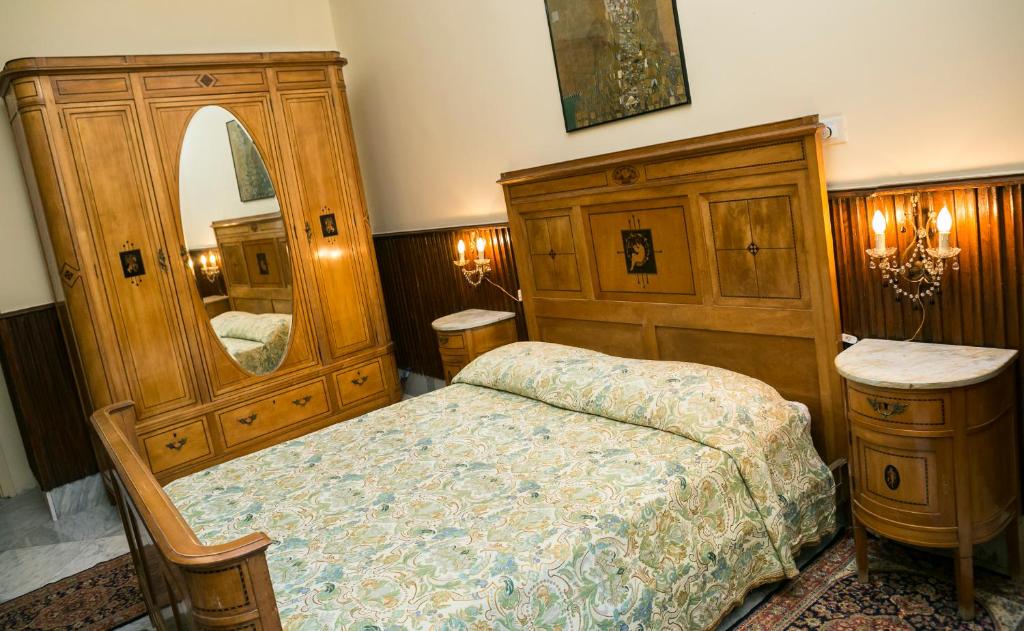 A bed or beds in a room at B&B Santa Caterina